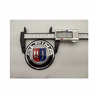 CHAPA ADHESIVA EMBLEMA CAPOT BMW ALPINA 78MM