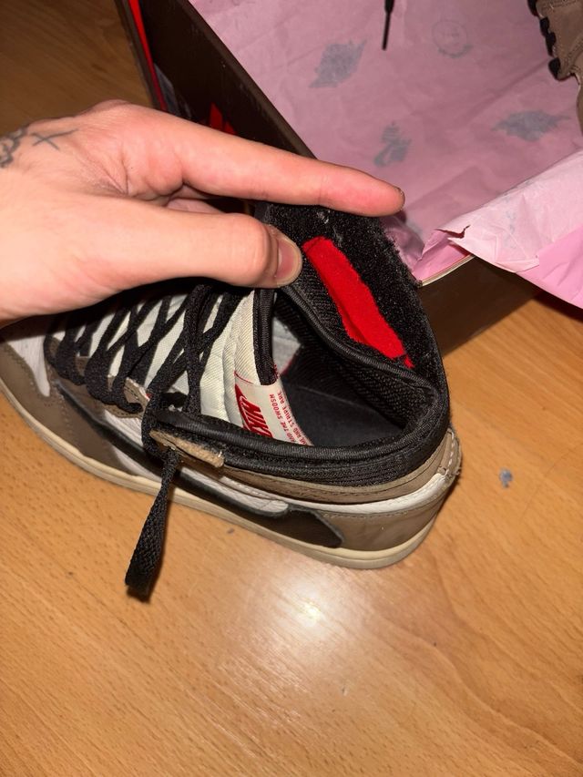 Jordan 1 Travis Scott Talla 41