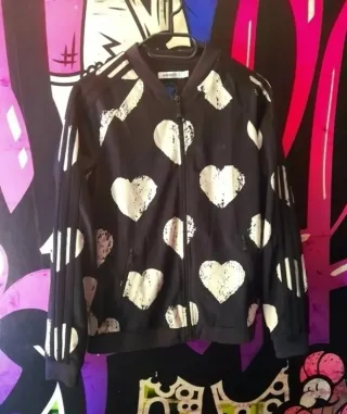 XL L y XS Chaqueta Adidas Originals Corazones