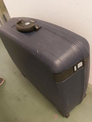Maleta de viaje grande Desley azul