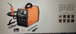 Soldadora HITBOX 4 en 1 MIG/TIG/ARC