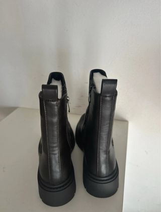 Stivaletti donna marrone tg 39 con zip nuovo 