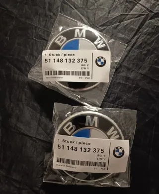 2 Insignias BMW Capó/Maletero.