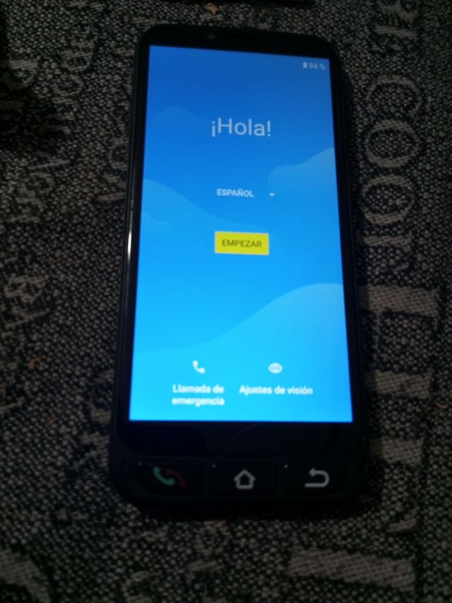 Smartphone para personas mayores 