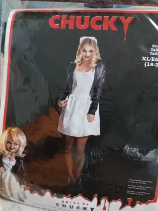 ADULTO Disfraz de novia de Chucky