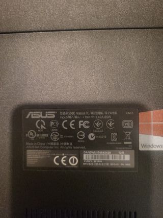 Portátil Asus no se si funciona bien 