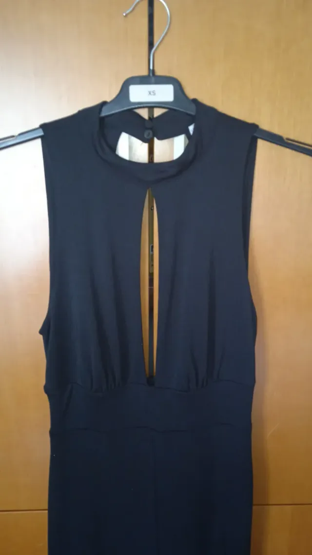 Mono Mango negro talla S