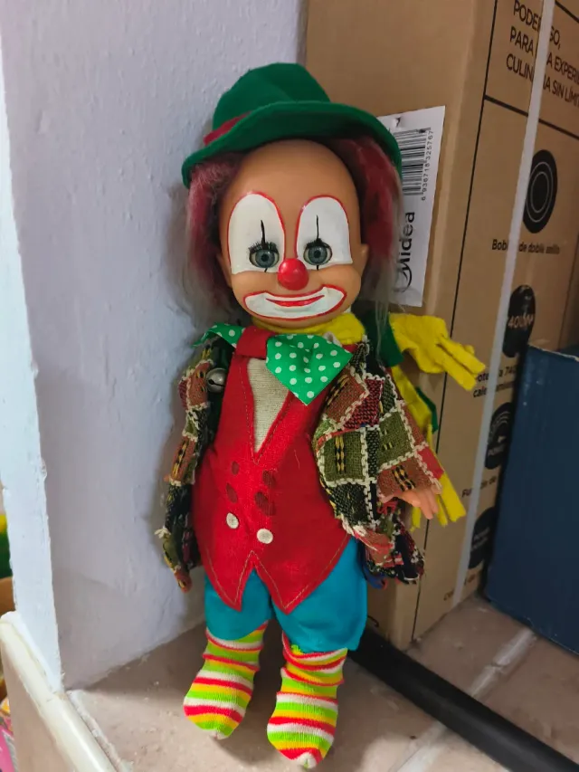 Payaso antiguo de colección