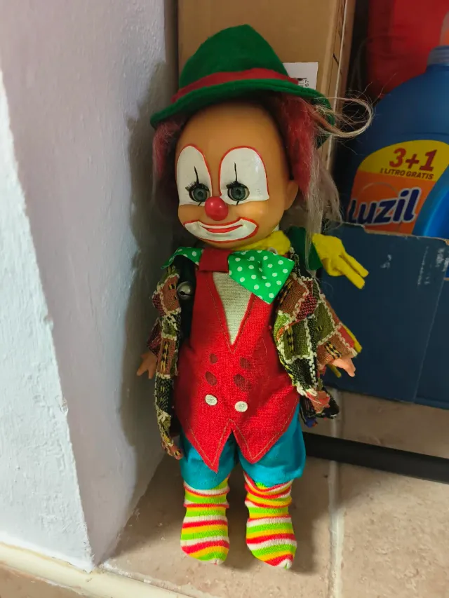 Payaso antiguo de colección