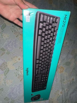 Logitech MK270 Teclado y Ratón Inalámbricos