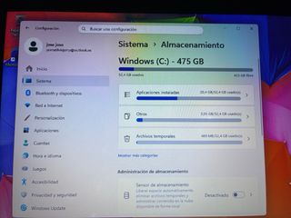 Portátil HP Plata