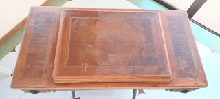 Máquina de coser antigua Sigma con mueble