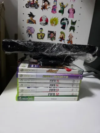 Pack Xbox 360 Kinect + Juegos FIFA