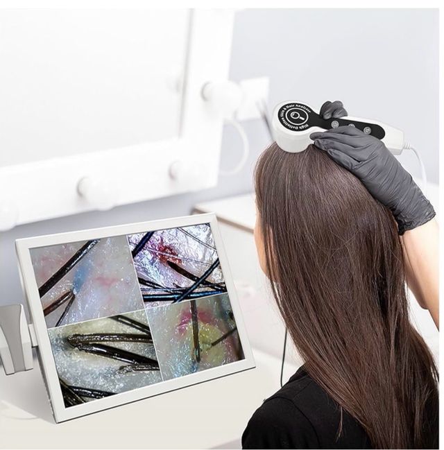 Analizador de piel y cabello HD 11
