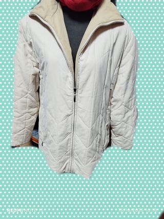 Chaquetón beige