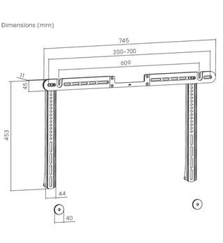 SOPORTE REGULABLE PARA SONOS ARC & ARC ULTRA