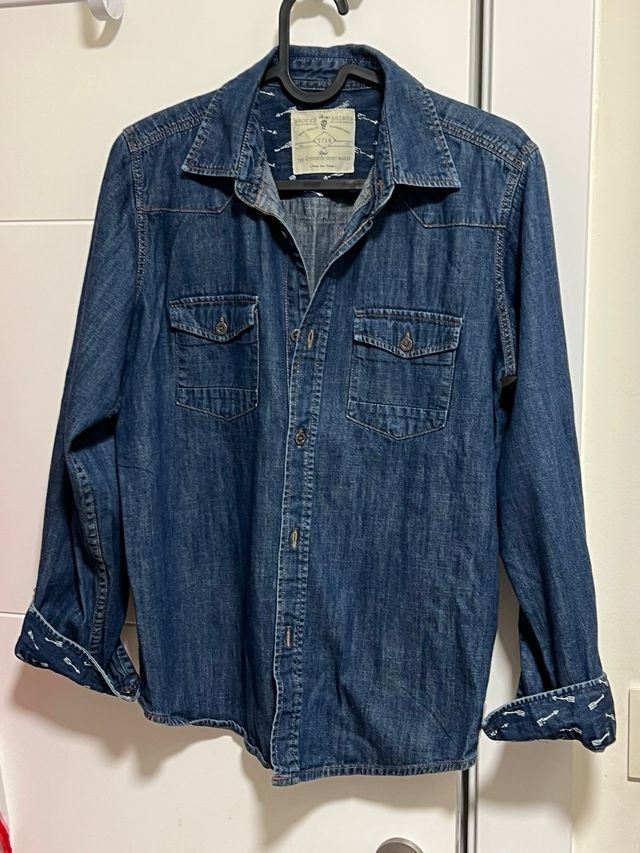 Camisa vaquera Brotes chico talla 14