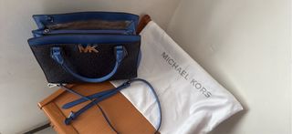 Borsa Michael Kors Blu e Nera