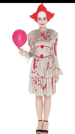 Disfraz Mujer It Talla Única
1M 2L 1S