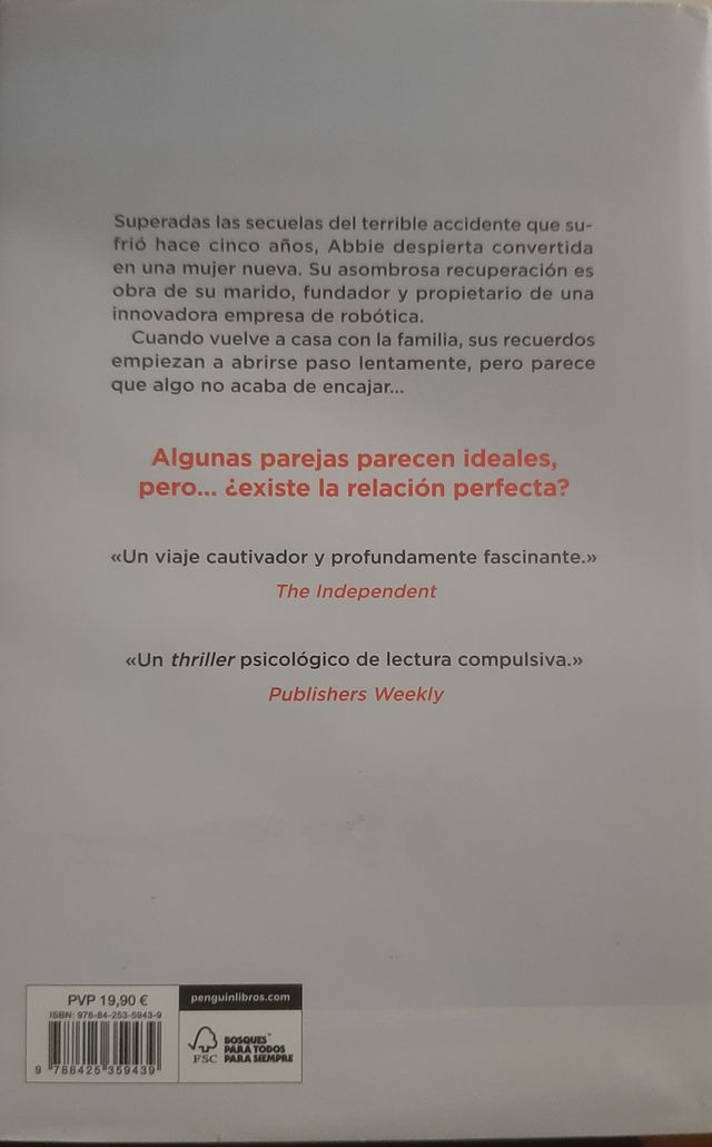 Libro "La mujer perfecta" (9788425359439)