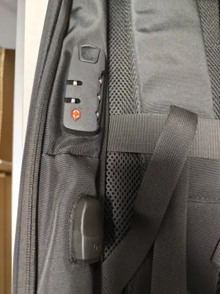 Mochila para portátil negra