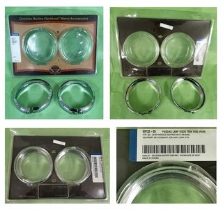 Biseles faros auxiliares Harley Davidson