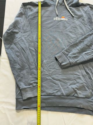 Felpa Ellesse Grigio/Azzurro con Logo