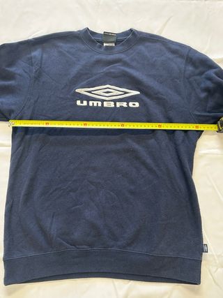 Felpa Umbro Girocollo Blu Vintage Sportswear