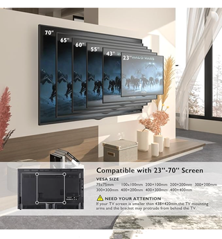 GRAN SOPORTE DE PARED PARA TV