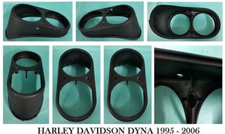 Consola Depósito Harley Davidson Dyna 95-06