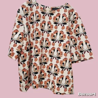 Blusa Zara Estampada
