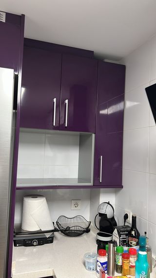 Armario Cocina Morado