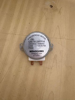 Motor Síncrono microondas 5/6 rpm 2.5W