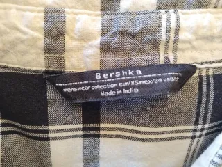 Camicia a quadri Bershka uomo