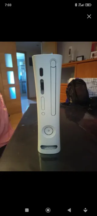 Consola Xbox 360 Blanca