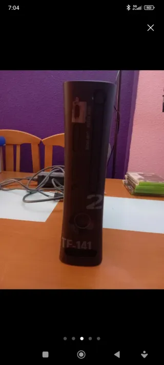 Xbox 360 Negro edición especial mw2