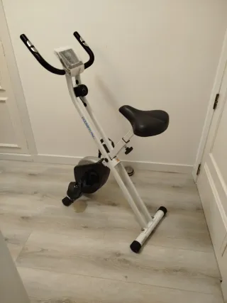 Bici Estática Blanca