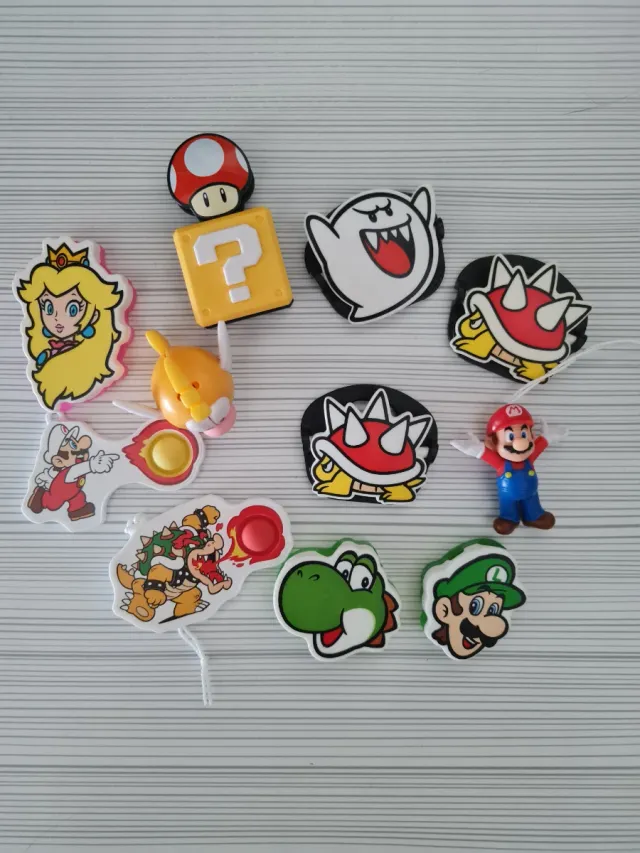 Figuras Kinder Mario Bros