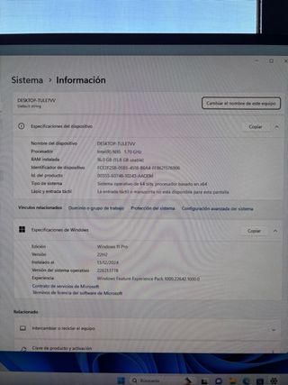 Mini PC 16GB RAM 512GB SSD W11 Office 2024 - Nuevo