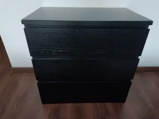 Conjunto dormitorio completo modelo MALM (Ikea)