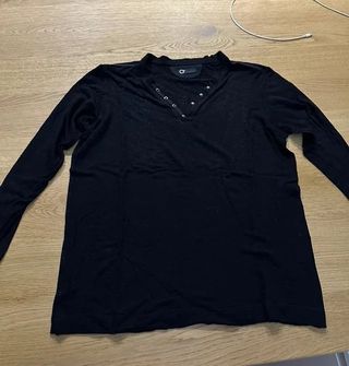 Maglia lana fine GIGOLÓ nera