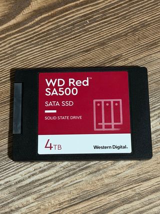WD Red SA500 SSD 4TB SATA 2.5 NAS