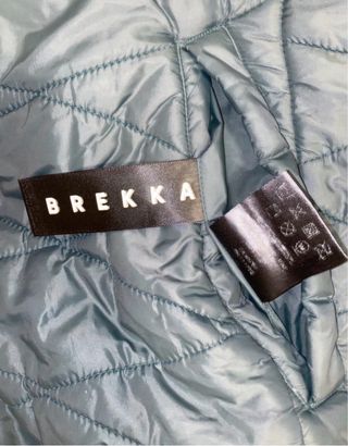 Giacca Brekka double face blu/grigio