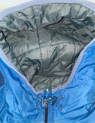 Giacca Brekka double face blu/grigio