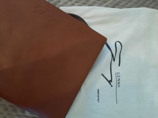 Borsa in pelle GENNY marrone