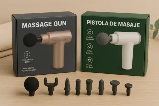 2 pistolas masaje