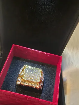 Anillo Acero Inoxidable Hombre Lujo