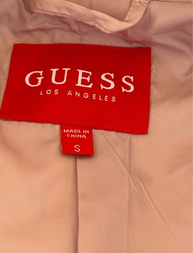 Cazadora polipiel Guess rosa