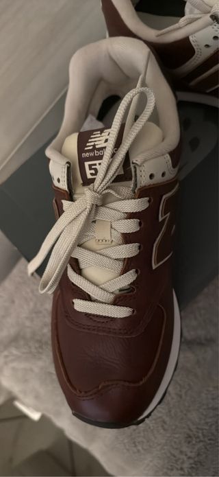 New Balance 574 Beige/Marrone Donna