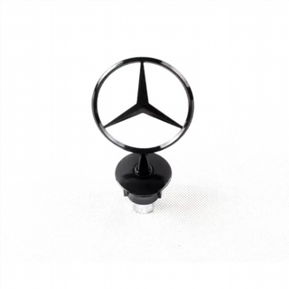 EMBLEMA DE CAPOT PARA MERCEDES 202 210 NEGRO BRIL